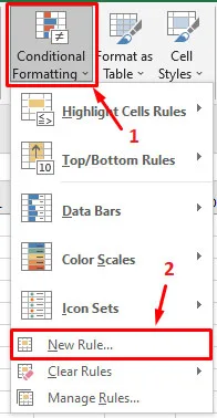 Conditional Formatting with len 1