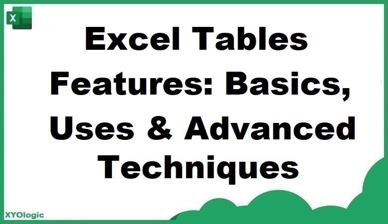 Excel tables