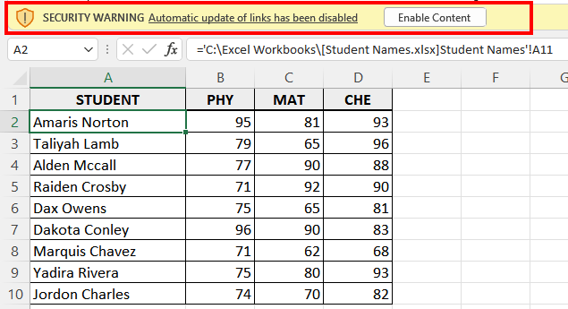 What are External Links in Excel 1