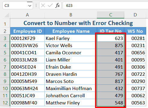 Converting Text to Number with Error Checking 6
