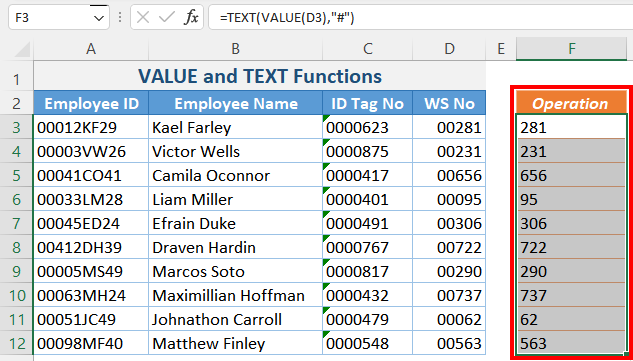 Nested VALUE _ TEXT Functions 7