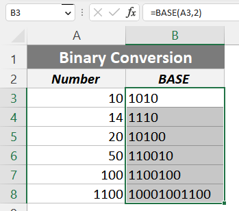 Binary Conversion 3