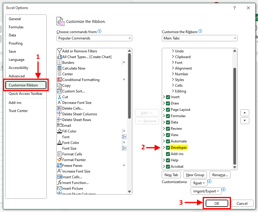 Using the Visual Basic for Applications 5