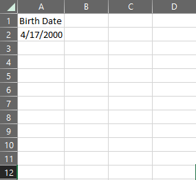 Calculating Age 6