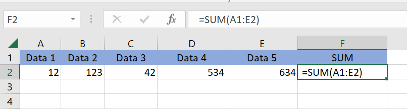 Cell Showing Formulas Only 3