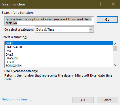 How to Access the TODAY Function 11
