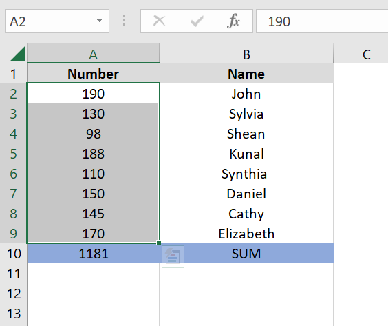 SUM returning 0 (5)