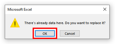 Using the Text to Columns Option 5